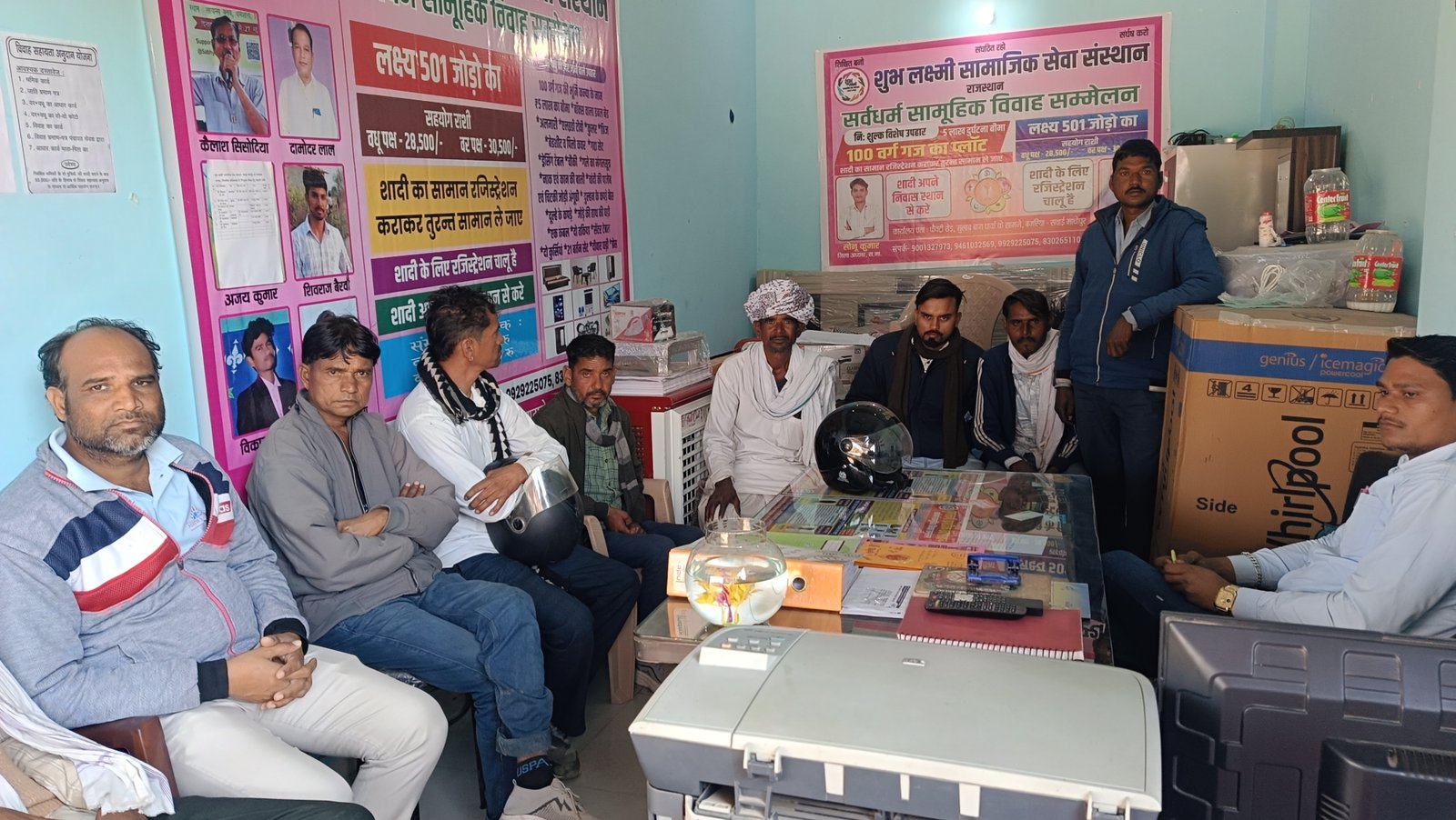 गांव हिम्मतपुरा इंदरगढ़ से पधारे सभी साथियों का शुभ लक्ष्मी सामाजिक सेवा संस्थान की तरफ से बहुत बहुत आभार।